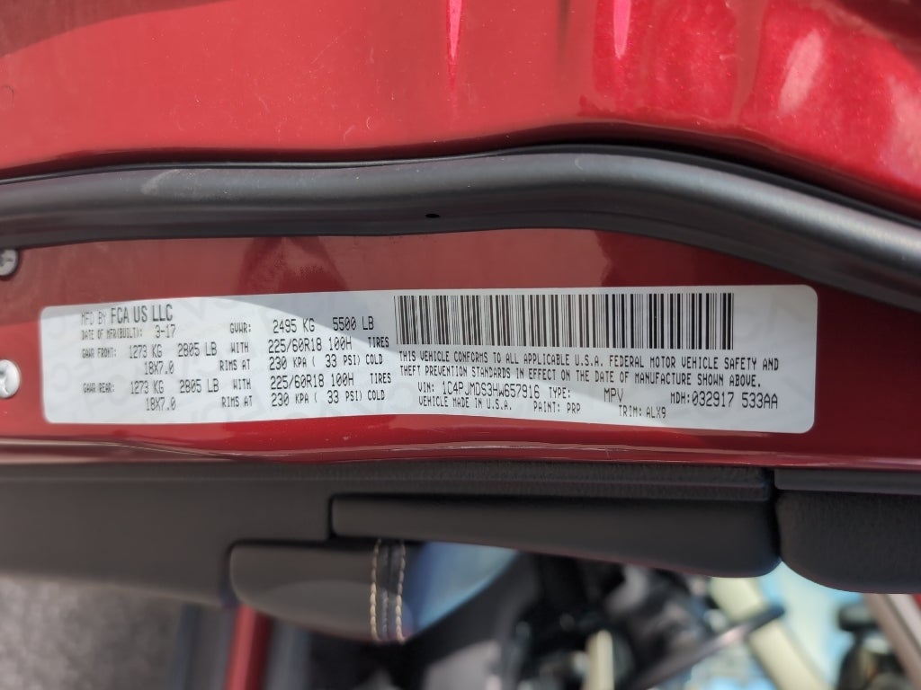 2017 Jeep Cherokee Limited