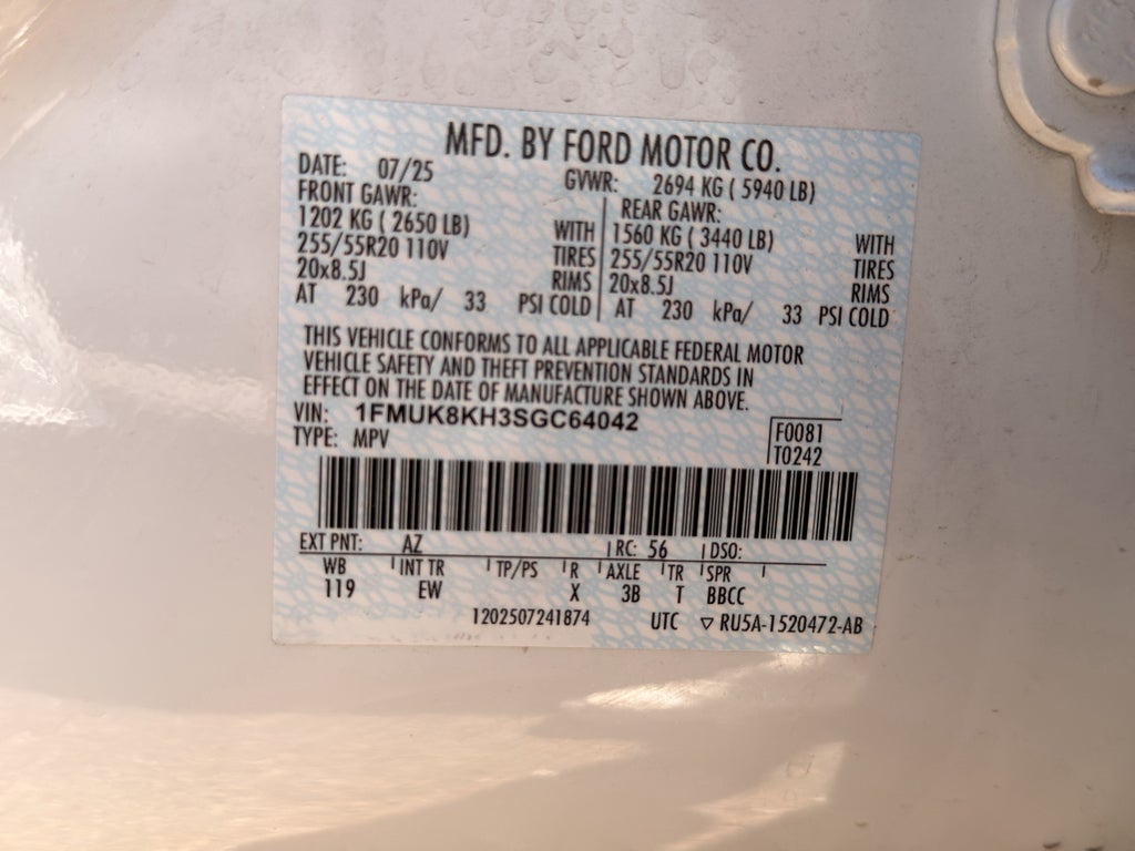 2025 Ford Explorer ST-Line