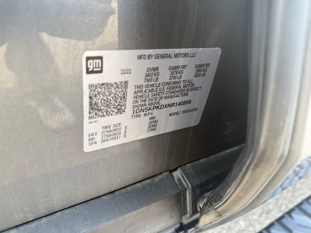 2022 Chevrolet Tahoe Z71