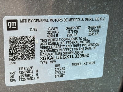 2026 GMC Terrain AWD Elevation