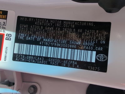 2019 Toyota Avalon Limited