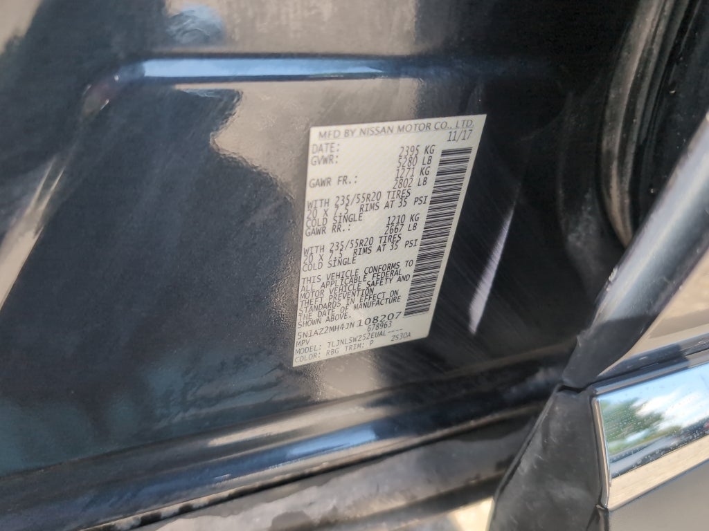 2018 Nissan Murano Platinum