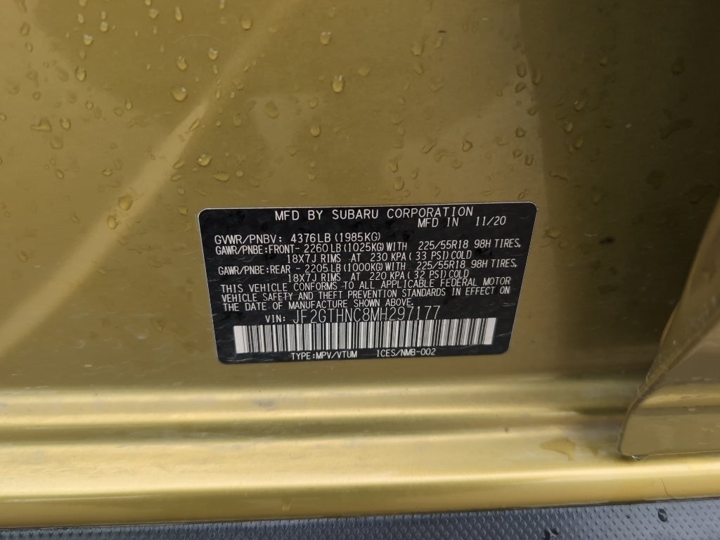 2021 Subaru Crosstrek Limited