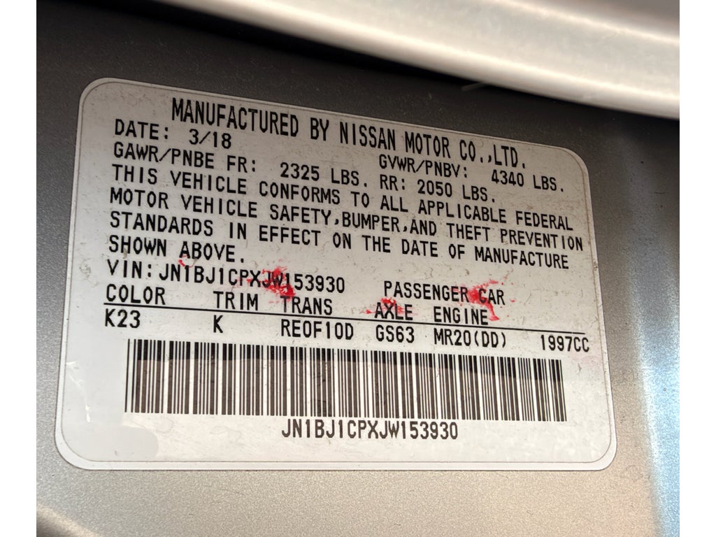 2018 Nissan Rogue Sport SL